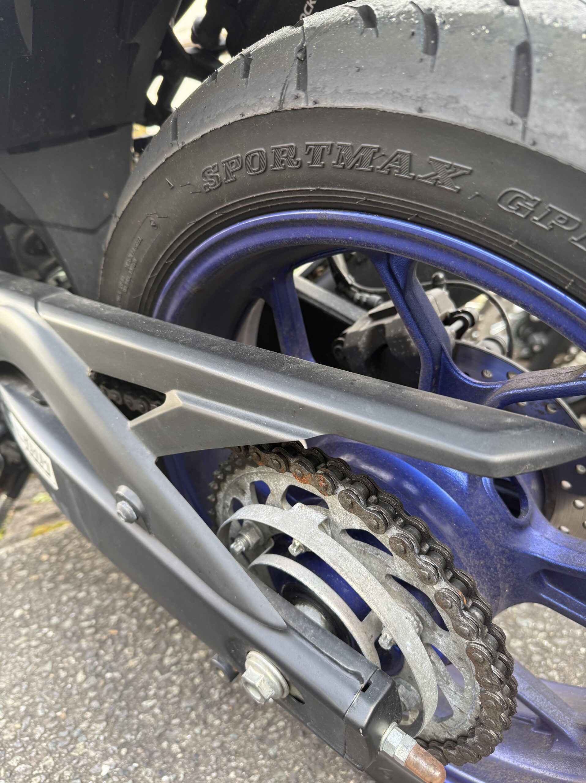 MT-03 チェーン周り